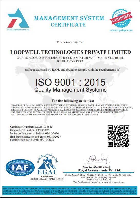 ISO Certificate